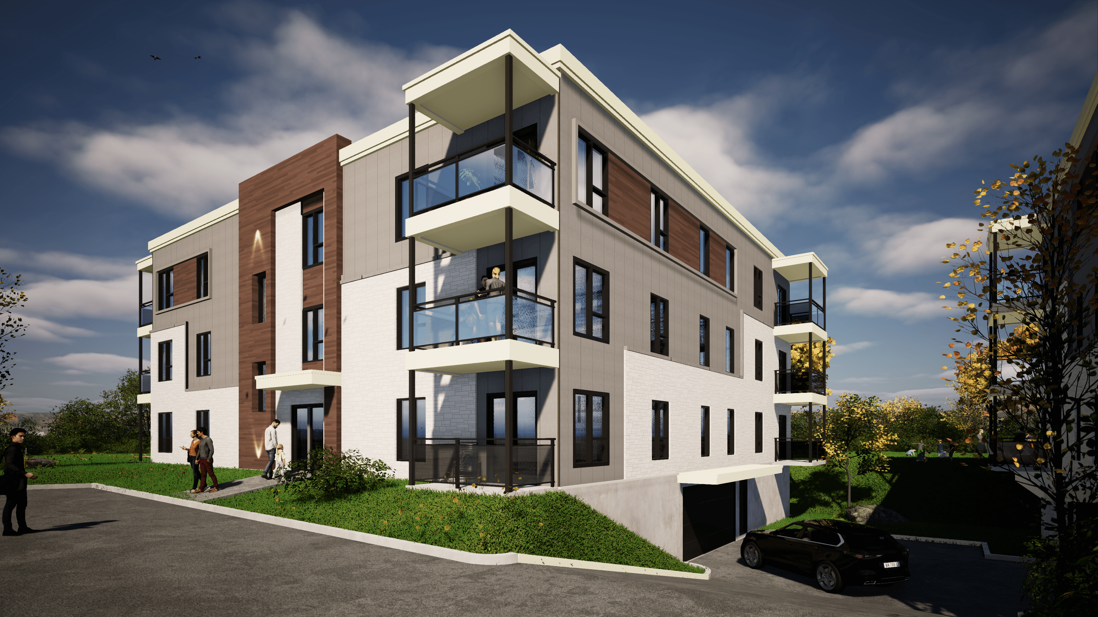 Immeuble résidentiel de 12 logements, Gentilly, Bécancour