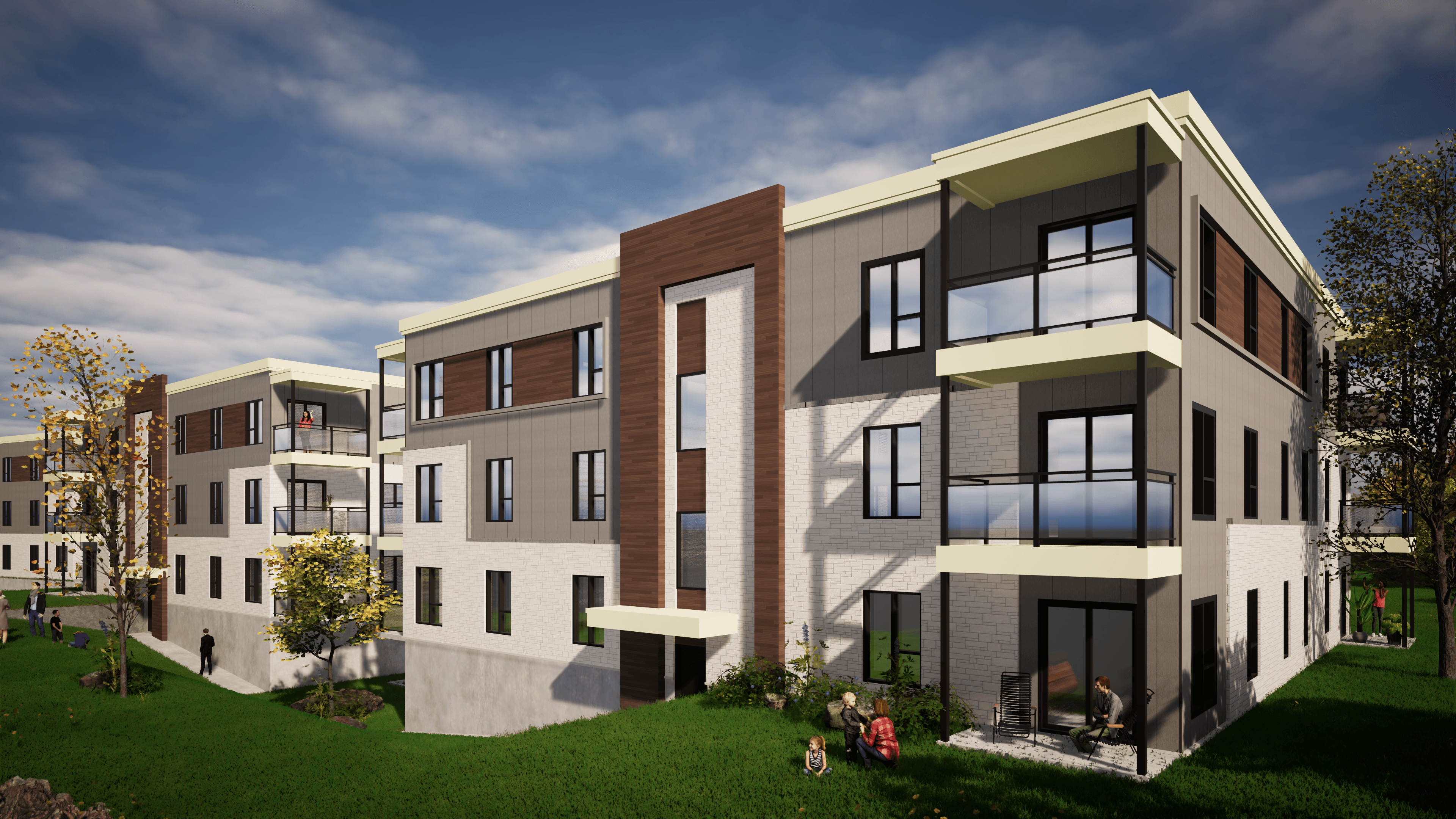 Immeuble résidentiel de 12 logements, Gentilly, Bécancour